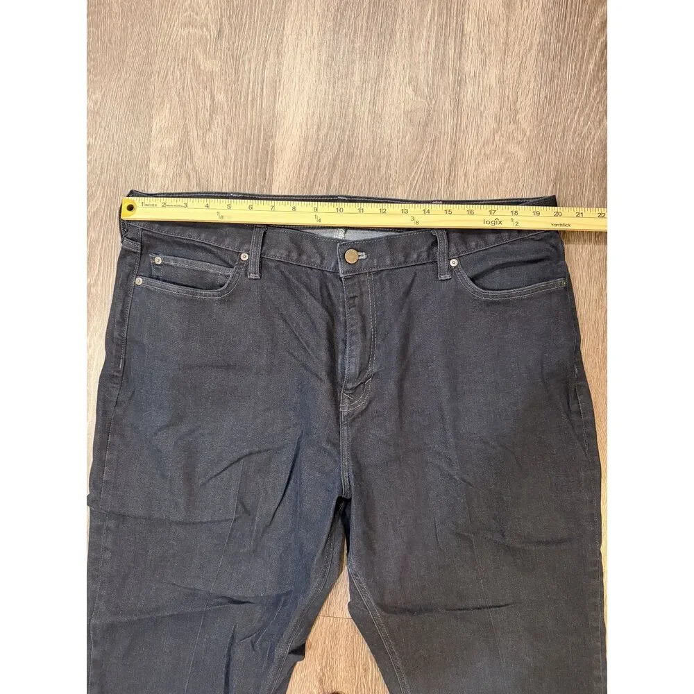 Banana Republic Traveler Jeans Men’s 40x34 Athletic Fit Dark Wash Stretch